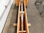 Pfaudler Cryo-Lock, glass lined 3 blade agitator, 107.5" long x 3" diameter - Image 6