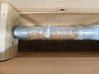 Pfaudler Cryo-Lock, glass lined 3 blade agitator, 107.5" long x 3" diameter - Image 8