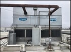 547 Ton, Evapco #4T29918, cooling tower, (2) 20 HP fans, serial #14587447 - Image 1