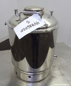 5.2 gallon Alloy Products, Stainless Steel vertical reactor, 12" diameter x 10" straight side, 50 psi @ - Image 5