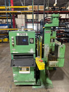 Carson #AHP-2x48, automated tube hole punch, .500"-2.625" tube outside dimension, .562"-72" hole to clamped - Image 1