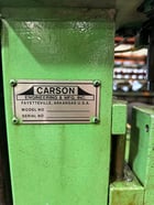 Carson #AHP-2x48, automated tube hole punch, .500"-2.625" tube outside dimension, .562"-72" hole to clamped - Image 7