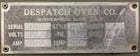 40" width x 63" H x 52" L Despatch #V-39 STD walk-in oven, gas, double doors, 500&deg;F - Image 6