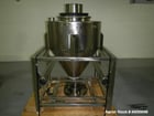 9.5 cu.ft., B & G Tote, 304 Stainless Steel, 32" diameter x 14" straight side, 20" cone bottom, 18" top port - Image 1
