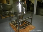 9.5 cu.ft., B & G Tote, 304 Stainless Steel, 32" diameter x 14" straight side, 20" cone bottom, 18" top port - Image 4