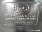 9.5 cu.ft., B & G Tote, 304 Stainless Steel, 32" diameter x 14" straight side, 20" cone bottom, 18" top port - Image 6