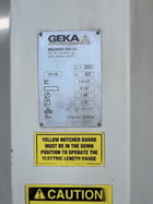 8" x 8" x 3/4" Geka #Hydracrop-165/S, ironworker, 185 ton, 24" throat, 2002 - Image 4
