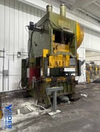 200 Ton, Minster #G2-200-72 Fixed Base, gap frame press, 8" stroke, 30" Shut Height, air clutch & brake - Image 2