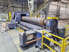 13' x 3" Faccin #HAV-4072, initial pinch plate bending roll, hydraulic, 3-rolls, 2009 - Image 1