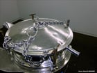 Westfalia #BKA35-86-076, Solid Bowl Disc Centrifuge, Stainless Steel, 5000 RPM Bowl, Feed inlet assembly - Image 10