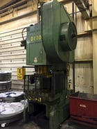 110 Ton, Brown & Boggs #110, OBI press, 6" stroke, 15.25" Shut Height, 3.87"adj., 33 SPM, 42" x27"bed, air - Image 2