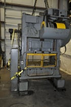 100 Ton, Minster #P2-100-48, straight side double crank press, 5" stroke, 18" Shut Height, 4" adj., 50-100 - Image 9