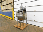 200 gallon Hamilton, jacketed 304 Stainless Steel kettle, 125 psi, 650° max temp - Image 3