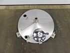 100 gallon SBC balance tank, 304 Stainless Steel, CIP ball, 43" dia., 16"-19" straight wall, sloped bottom - Image 9
