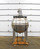 300 gallon Dover #INA-300SP, jacketed Stainless kettle, 100 psi, 3 HP, 220 V. - Image 1