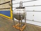 300 gallon Dover #INA-300SP, jacketed Stainless kettle, 100 psi, 3 HP, 220 V. - Image 3