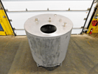 750 gallon 304 Stainless Steel tank, 64" dia. x 59" straight wall, 17.5" man hole, 2.75" drain port, 1" side - Image 8