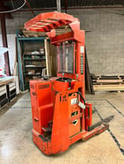 3000 lb. Raymond #810, electric reach forklift, 10' reach height, 24 V. - Image 1