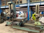 4" Tos #W100A, table type horizontal boring mill, 49" x49" built-in rotary table, built-in outrigger rails - Image 1