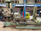 4" Tos #W100A, table type horizontal boring mill, 49" x49" built-in rotary table, built-in outrigger rails - Image 2