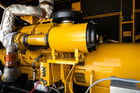750 KW Caterpillar #C27, diesel generator, sound attenuated enclosure, 277/480 Volts, 2013 - Image 4