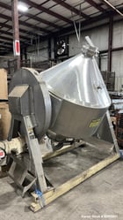 35 cu.ft. Abbe #RCB-54, Double Cone Blender/Mixer, 53 cu.ft. total capacity, 19.8" diameter loading, 7.87" - Image 2