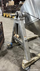 35 cu.ft. Abbe #RCB-54, Double Cone Blender/Mixer, 53 cu.ft. total capacity, 19.8" diameter loading, 7.87" - Image 4