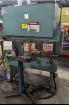 20 Ton, Allsteel #20-4, 4' overall, dual palm button operator station, from recent service, Tag #16391 - Image 2