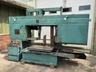 40" x 25" W.F. Wells #B25-2, semi-auto horizontal band saw, 2" blade width, 1998 - Image 7