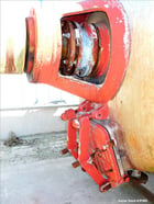 Vevey, Rotary Vacuum Dryer, 75 cu.ft. work capacity, 52" diameter x 128" straight side, 30/FV psi @ 392 F - Image 10