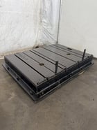 84" x 67" x 10" T-Slotted floor plate, 4 T-slots - Image 2