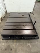 84" x 67" x 10" T-Slotted floor plate, 4 T-slots - Image 3