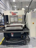 37" x 60" Timesavers #Lynx-37MWT-DB-60, belt sander, drum head type, 15-45 FPM, 20 HP, 2014 - Image 1