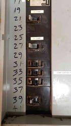 800 Amp. Square D, HCM3273-8, I-Line Panelboard, (10) breakers, 250/600 VAC - Image 8