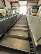 26" wide x 8' long, Hockey Stick, cleated bunting conveyor, 100 FPM, Bunting/Mesutronic Quicktron 5.2-E-300 - Image 7