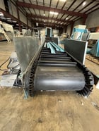 26" wide x 8' long, Hockey Stick, cleated bunting conveyor, 100 FPM, Bunting/Mesutronic Quicktron 5.2-E-300 - Image 9