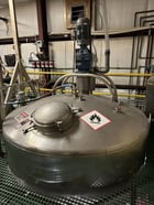 1000 gallon Brighton, 316L Stainless Steel reactor, S47211 - Image 1