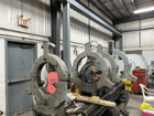53" x 396" Poreba #TR135-B2/10M, engine lathe, 41" swing over cross slide, 4-jaw 32" chuck, inch/metric, 1994 - Image 3