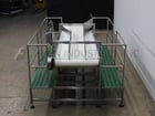 36" wide x 12' long, CMI Equipment & Engineering #M1-3.9, Stainless Steel belt conveyor with double sided - Image 3