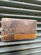 200 HP 1785 RPM General Electric, Frame 445TD, TEFC, 216 A, 460 Volts (2 available) - Image 2