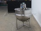 250 gallon Lee #250D9MS, 316 Stainless Steel, jacketed double motion kettle, 52" dia. x 39" deep, lift up - Image 4