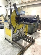 10000 lb. Air Feeds #R100, single end motorized coil reel, 30" width, 60" outside dimensions, 16"-20" ID - Image 1
