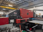 33 Ton, Amada #Pega-357, CNC turret punch, 50" x 72" sheet, 58 station, 2 automatic index, Amadan 04PC, ball - Image 1