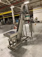 Hoppmann #FT-15, capsule count/batch feed system, 150 caps/min, Hoppmann LB3 variant elevating prefeeder - Image 3