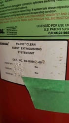 400 lbs. Fenwal, Fire Suppression System, FM-200 Agent - Image 2