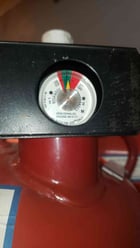 275 lbs. Fenwal, Fire Suppression Tank, FM-200 Agent, 130 F max temp., 360 @ 70 F - Image 5