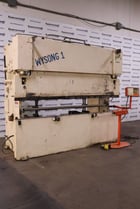 140 Ton, Wysong #THS140-120, press brake w/Automec Autogage back gauge, 10' overall, 96" between housing - Image 2