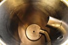 25 gallon 316 Stainless Steel tank, open top, 16-1/2" dia. x 29" deep, mounted on Stainless Steel pipe legs - Image 4