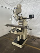 Sharp #LMV, vertical knee mill, 10" x50" table, 3 HP, Millman LH51 2-Axis digital read out - Image 1