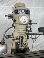 Sharp #LMV, vertical knee mill, 10" x50" table, 3 HP, Millman LH51 2-Axis digital read out - Image 5